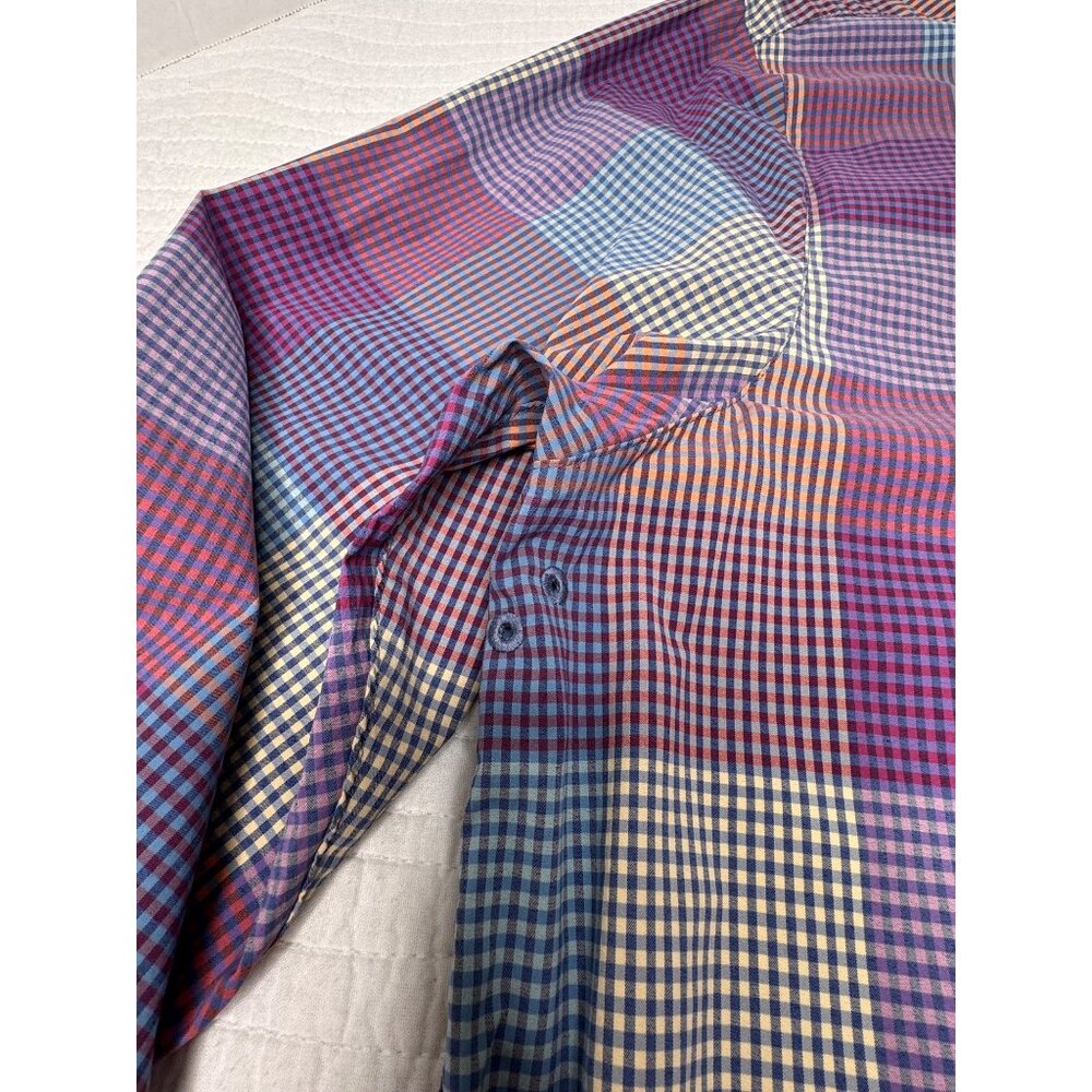 Tommy Bahama Siesta Key Men’s Shirt XL Paloma Plaid Long Sleeve - Picture 8 of 14